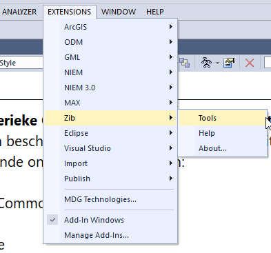 ZibTools menu.png